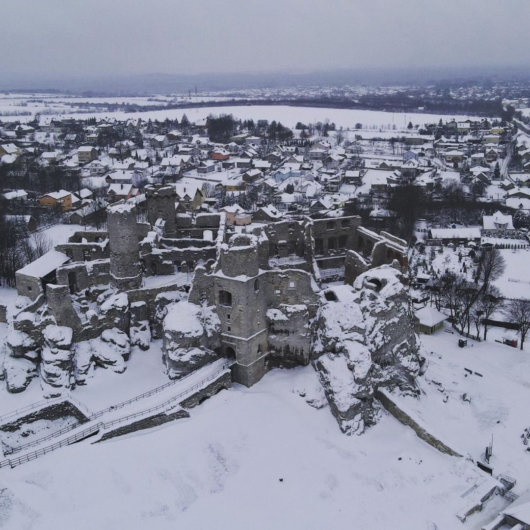 Замок Огродзенец - Скальный город Подзамче - бункер типа «Тобрук»