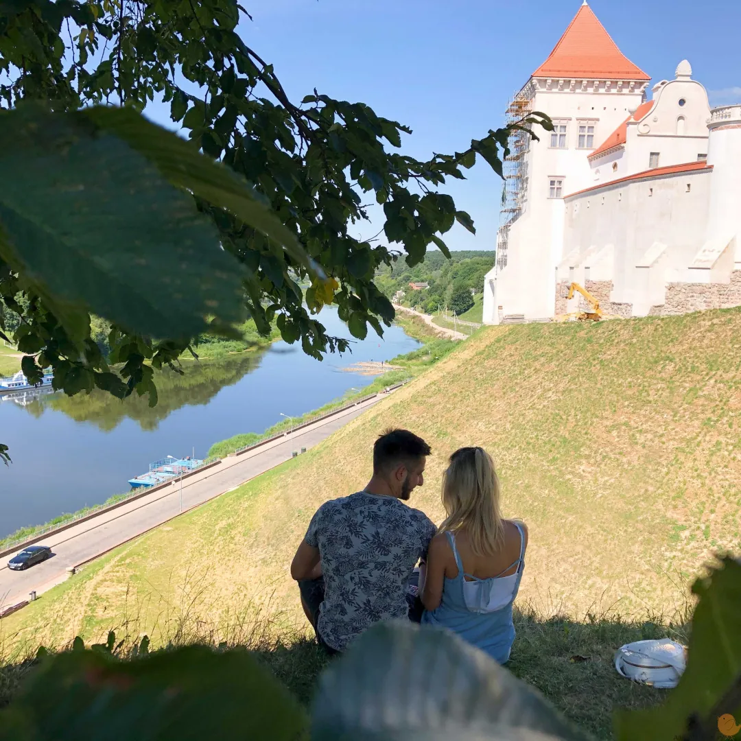 Старый и Новый Замки в Гродно.